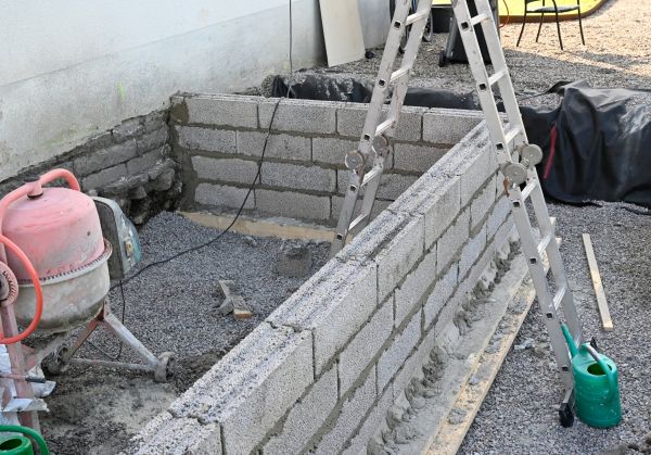 Cinder Block Wall Renovation