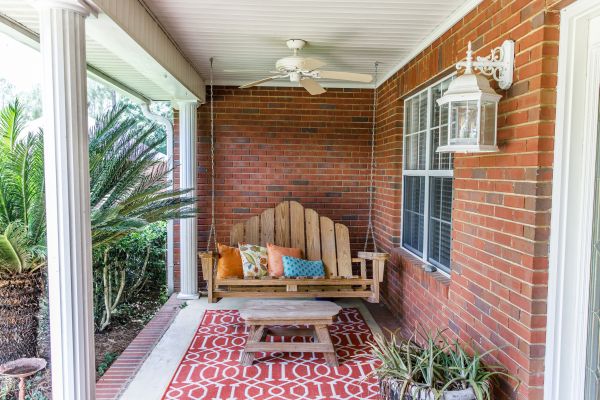 Porch Brick Repair in Spanish Fork