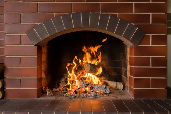 Brick Fireplace Installation in Spanish Fork